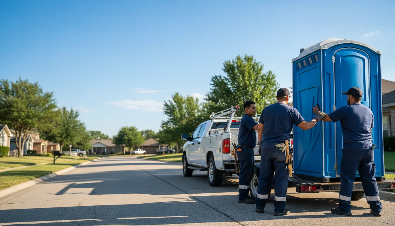 Portable Toilet Rental in Kempner, TX near me